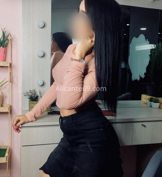 Tamara, española morena y delgadita . 678853658. Citas en ALICANTE, ALICANTE. www.alicante69.com.