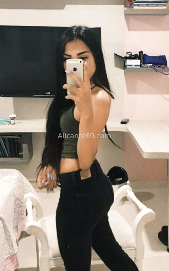 Tamara, española morena y delgadita . 678853658. Citas en ALICANTE, ALICANTE. www.alicante69.com.