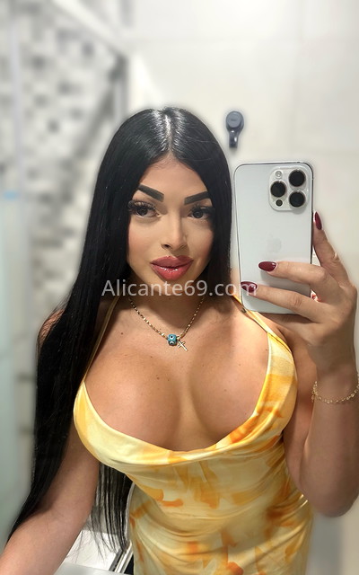 Paola, chica trans nueva en tu ciudad. 674140121. Citas en ALICANTE, ALICANTE. www.alicante69.com.